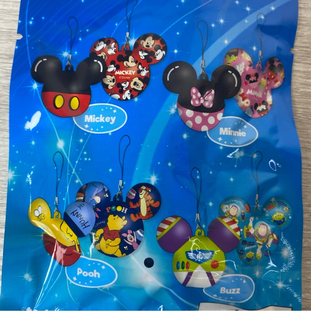 Disney Squish Ears With Hang Cord Fun-Size You Choose Mickey, Minnie, Pooh, Buzz